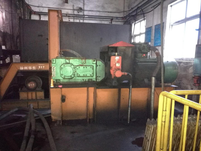 風(fēng)冷永磁電機(jī)改造完成試運(yùn)行（視頻）改造前原貌
